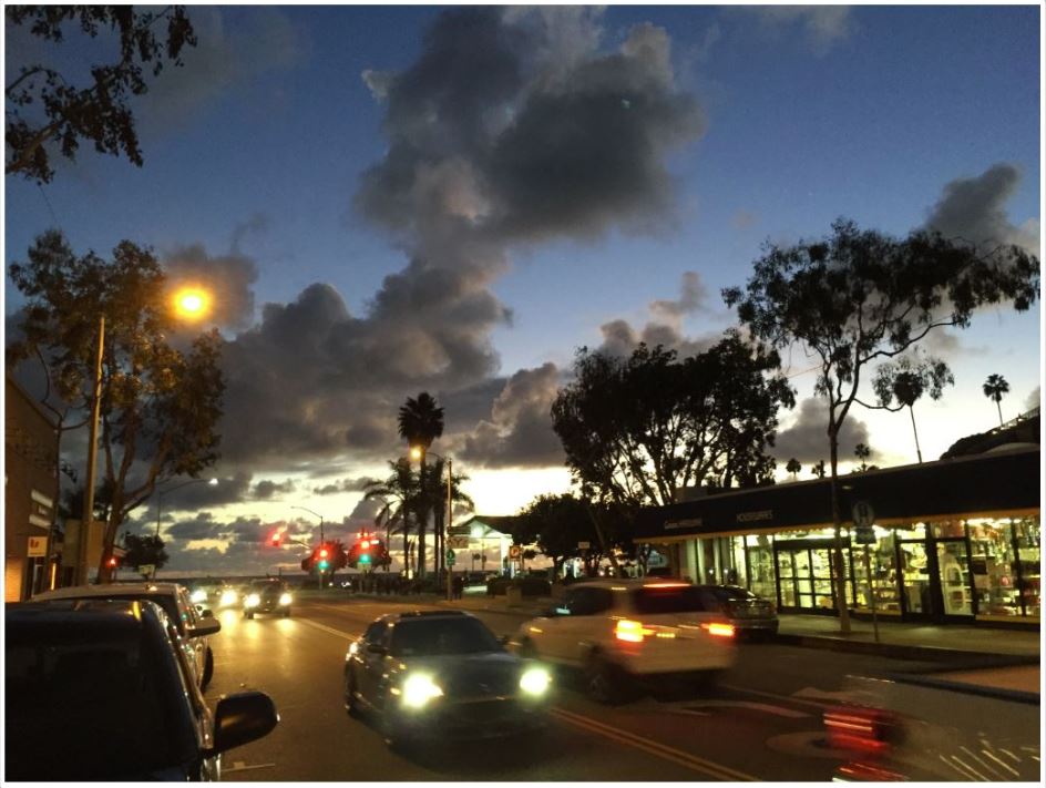 Dusky Sky, Laguna Beach, California