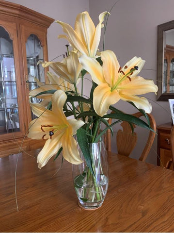 Lillies in a Vase