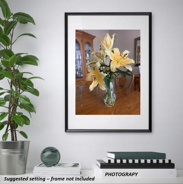 Lillies in a Vase